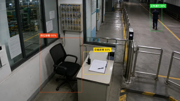岗位交接异常 · 场景效果示意