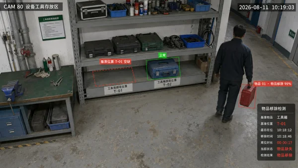 物品移除 · 场景效果示意